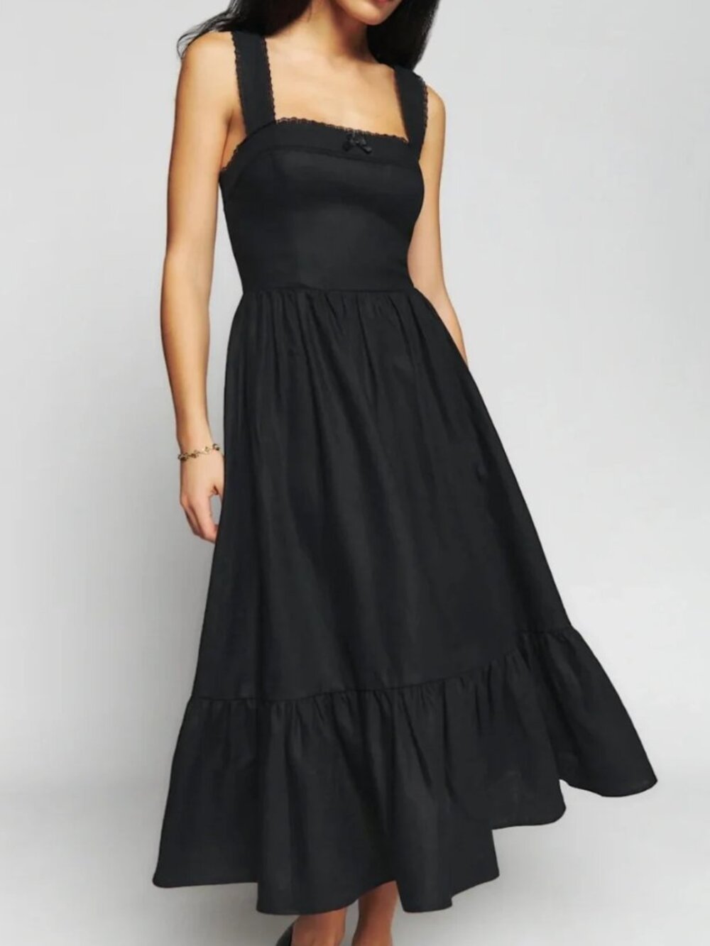 Reformation Rowen Linen Dress